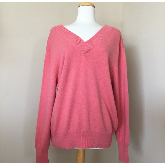 VICTORIA BECKHAM Cashmere Sweater Size XL - Picture 2 of 10